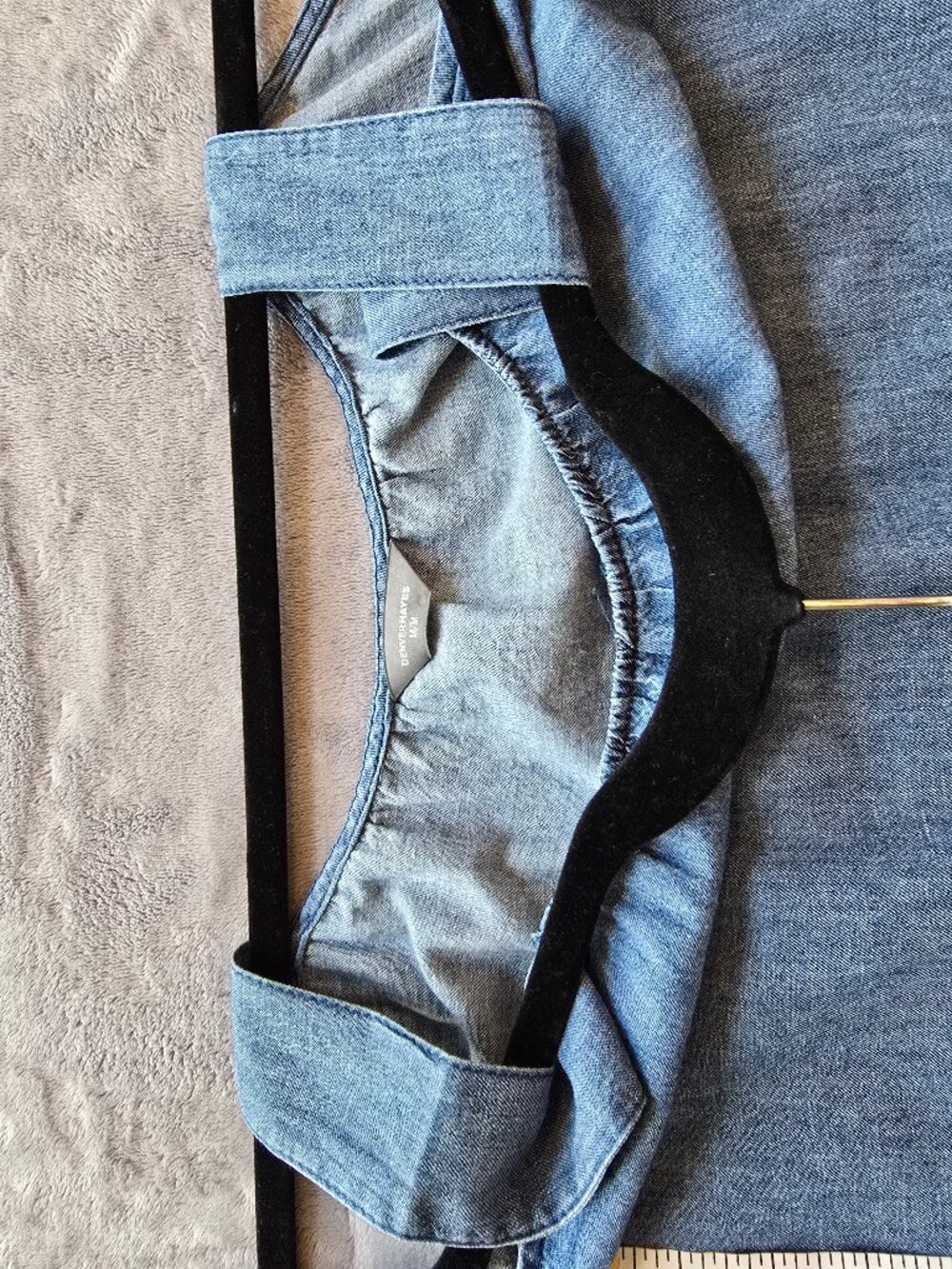 Denver Hayes denim style  cotton linen chambray medium - Picture 6 of 8